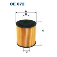 FILTRON Φίλτρο λαδιού OE672