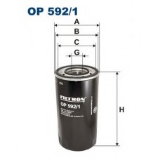 FILTRON Φίλτρο λαδιού OP592/1