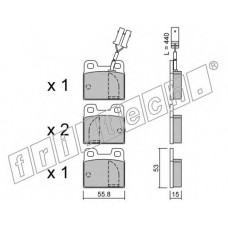 fri.tech. Σετ τακάκια 010.1