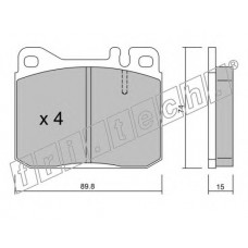 fri.tech. Σετ τακάκια 013.0