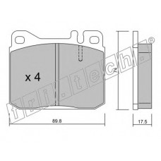 fri.tech. Σετ τακάκια 013.1