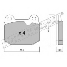 fri.tech. Σετ τακάκια 015.3