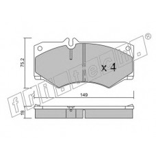fri.tech. Σετ τακάκια 016.0