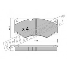 fri.tech. Σετ τακάκια 016.4