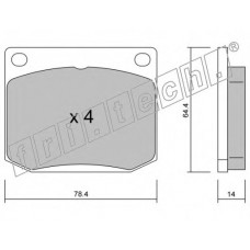 fri.tech. Σετ τακάκια 020.1