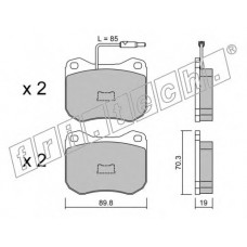 fri.tech. Σετ τακάκια 023.0