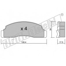 fri.tech. Σετ τακάκια 024.0