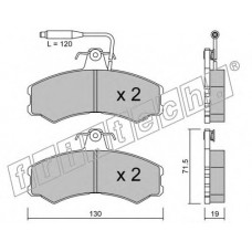 fri.tech. Σετ τακάκια 033.0