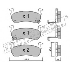 fri.tech. Σετ τακάκια 036.1