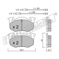 fri.tech. Σετ τακάκια 038.0