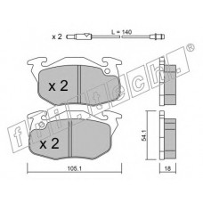 fri.tech. Σετ τακάκια 039.2