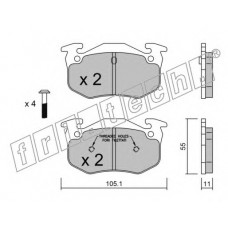 fri.tech. Σετ τακάκια 040.1