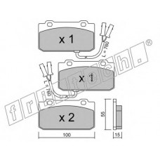 fri.tech. Σετ τακάκια 042.1