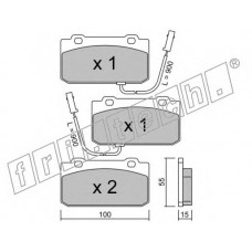 fri.tech. Σετ τακάκια 042.2