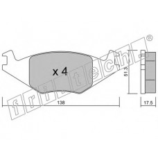 fri.tech. Σετ τακάκια 049.0