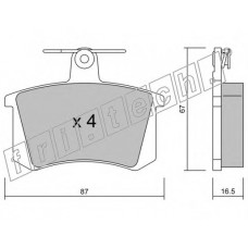 fri.tech. Σετ τακάκια 050.0