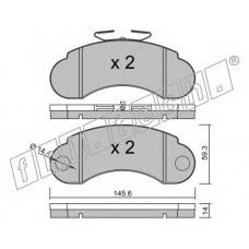 fri.tech. Σετ τακάκια 057.0