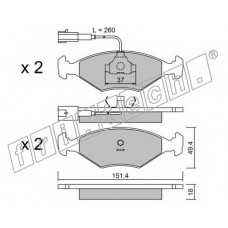 fri.tech. Σετ τακάκια 059.1