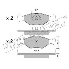 fri.tech. Σετ τακάκια 059.2