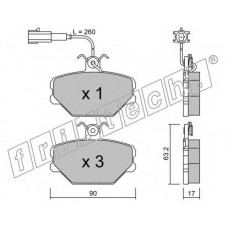 fri.tech. Σετ τακάκια 061.0