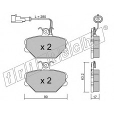 fri.tech. Σετ τακάκια 061.2