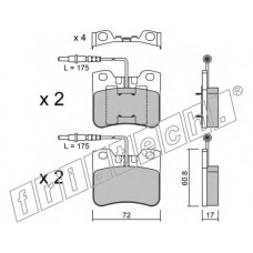 fri.tech. Σετ τακάκια 062.0