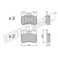 fri.tech. Σετ τακάκια 062.2