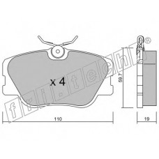 fri.tech. Σετ τακάκια 063.0