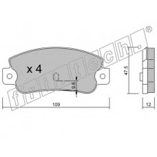 fri.tech. Σετ τακάκια 065.0
