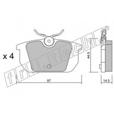 fri.tech. Σετ τακάκια 066.0