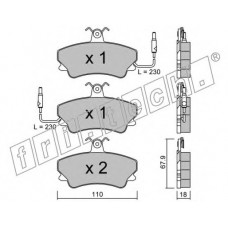 fri.tech. Σετ τακάκια 071.0