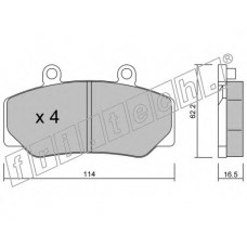 fri.tech. Σετ τακάκια 077.0