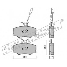 fri.tech. Σετ τακάκια 078.0