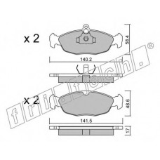 fri.tech. Σετ τακάκια 079.0