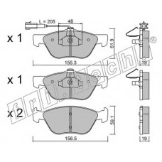 fri.tech. Σετ τακάκια 085.2