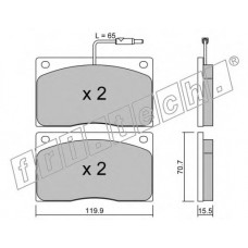 fri.tech. Σετ τακάκια 091.1