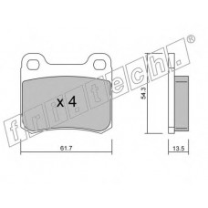 fri.tech. Σετ τακάκια 094.0