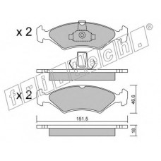 fri.tech. Σετ τακάκια 095.0