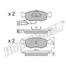fri.tech. Σετ τακάκια 096.0