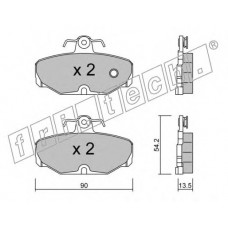 fri.tech. Σετ τακάκια 097.0
