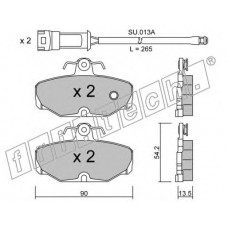 fri.tech. Σετ τακάκια 097.0W