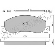 fri.tech. Σετ τακάκια 100.0