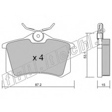 fri.tech. Σετ τακάκια 102.0