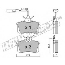 fri.tech. Σετ τακάκια 102.3