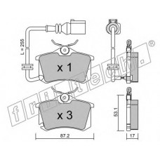 fri.tech. Σετ τακάκια 102.4