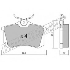 fri.tech. Σετ τακάκια 102.5