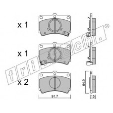 fri.tech. Σετ τακάκια 105.0