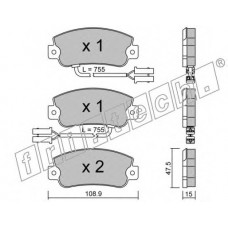 fri.tech. Σετ τακάκια 106.1