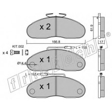 fri.tech. Σετ τακάκια 113.0
