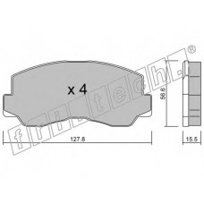 fri.tech. Σετ τακάκια 114.0